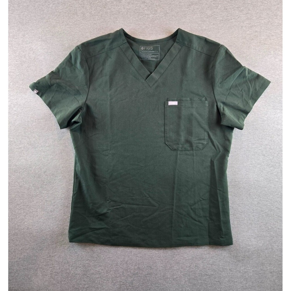 Figs Green Cargo Shorts Essential Comfort